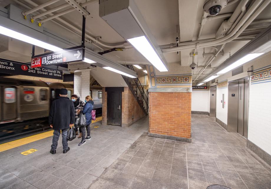 Replacing elevators at uptown A and 1 stations
