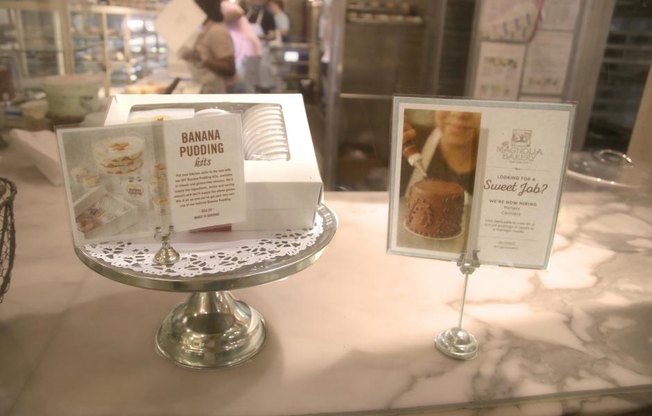 Magnolia Bakery Display