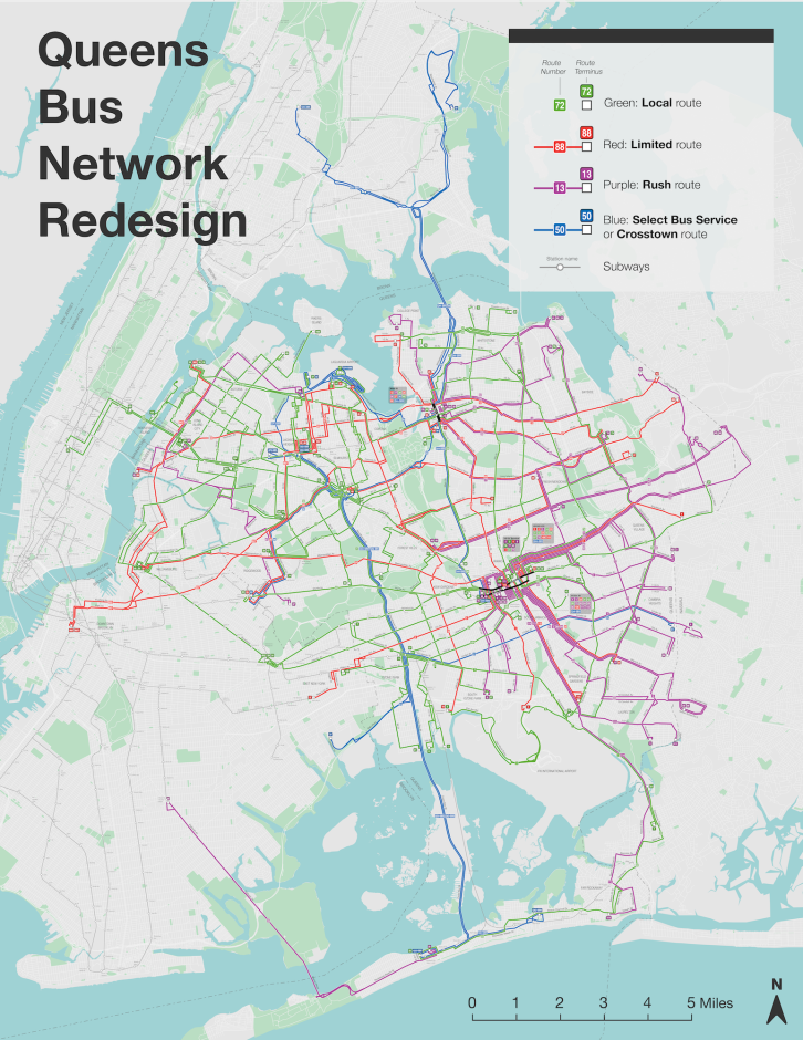 Queens Bus Network Redesign