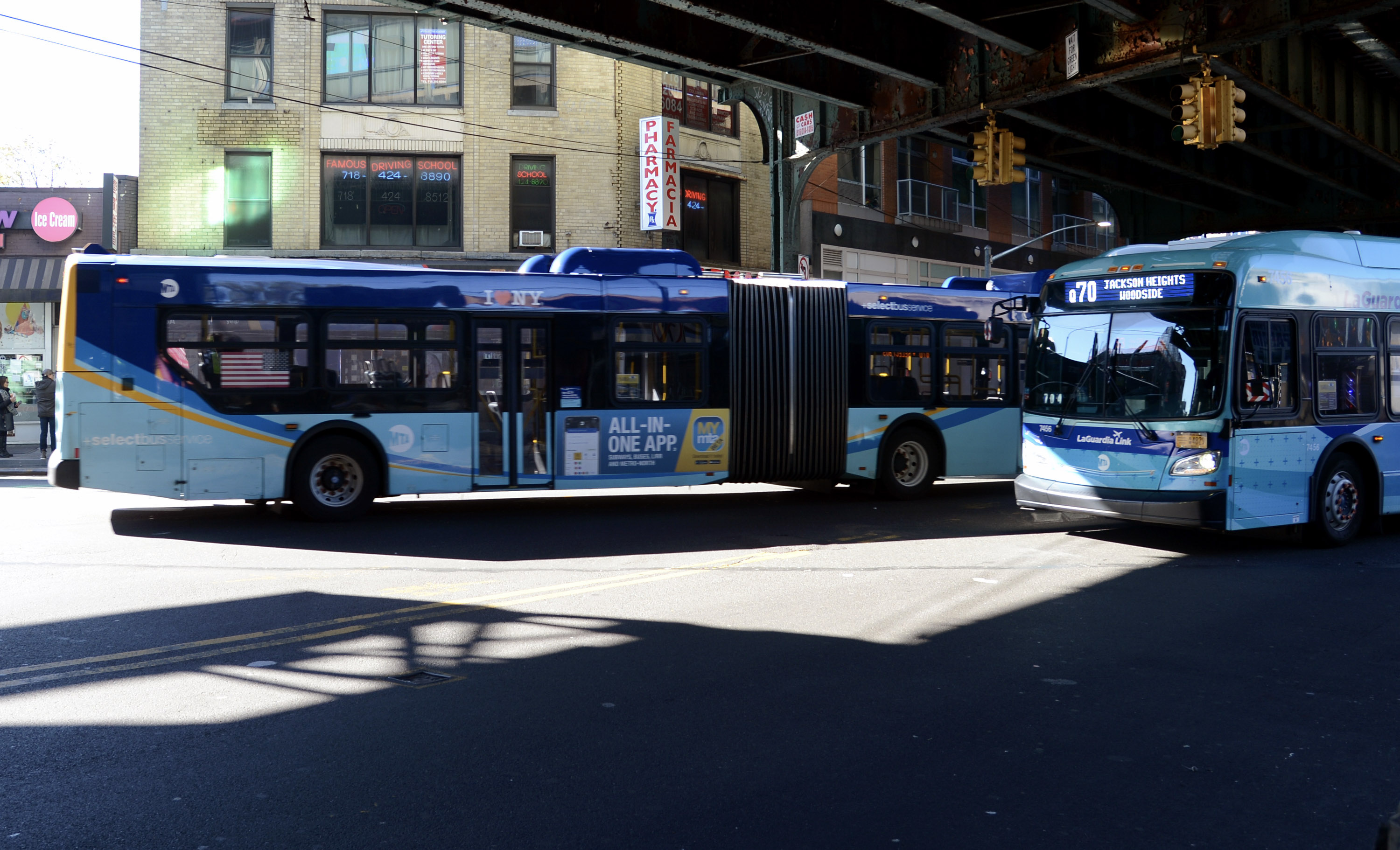 MTA Advises Q44 SBS Bus Lane Enforcement Warning Period to End Dec. 2