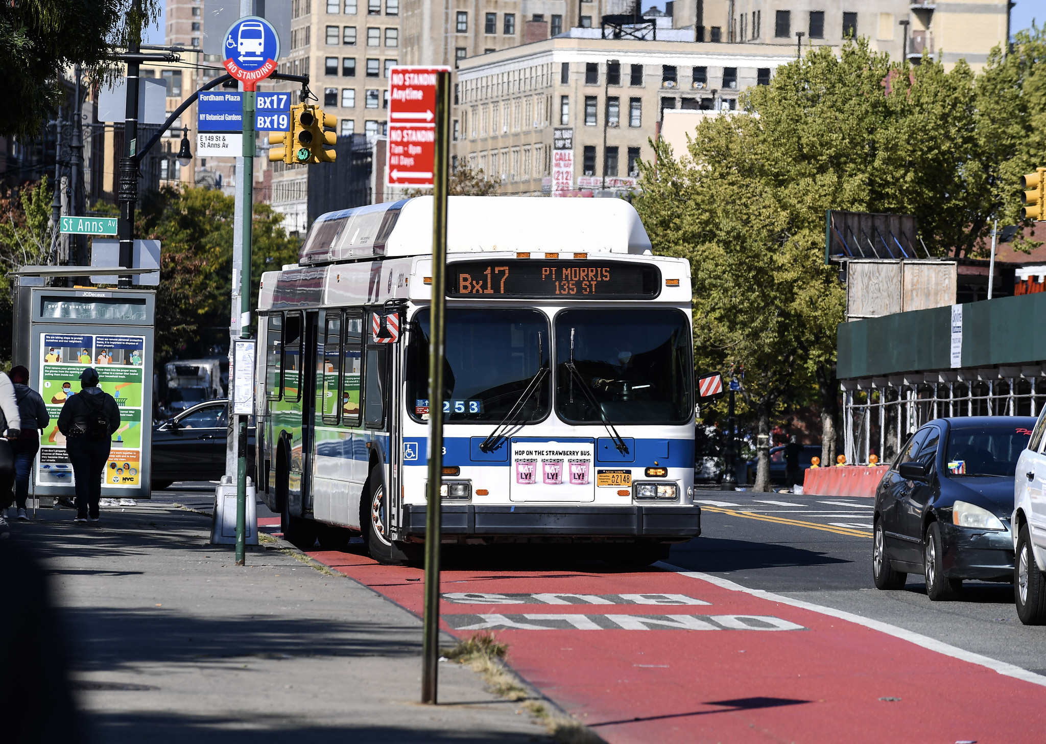 MTA and NYCDOT Announce 2.7 Miles of New Bus Lanes on 149 St and Transit Signal Priority Along the 149 St Corridor