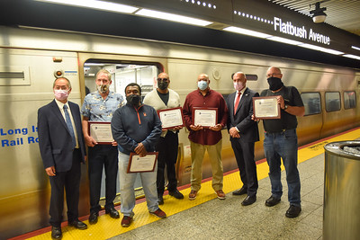 Heroic LIRR Employees Save Customer’s Life at East New York Station in Brooklyn