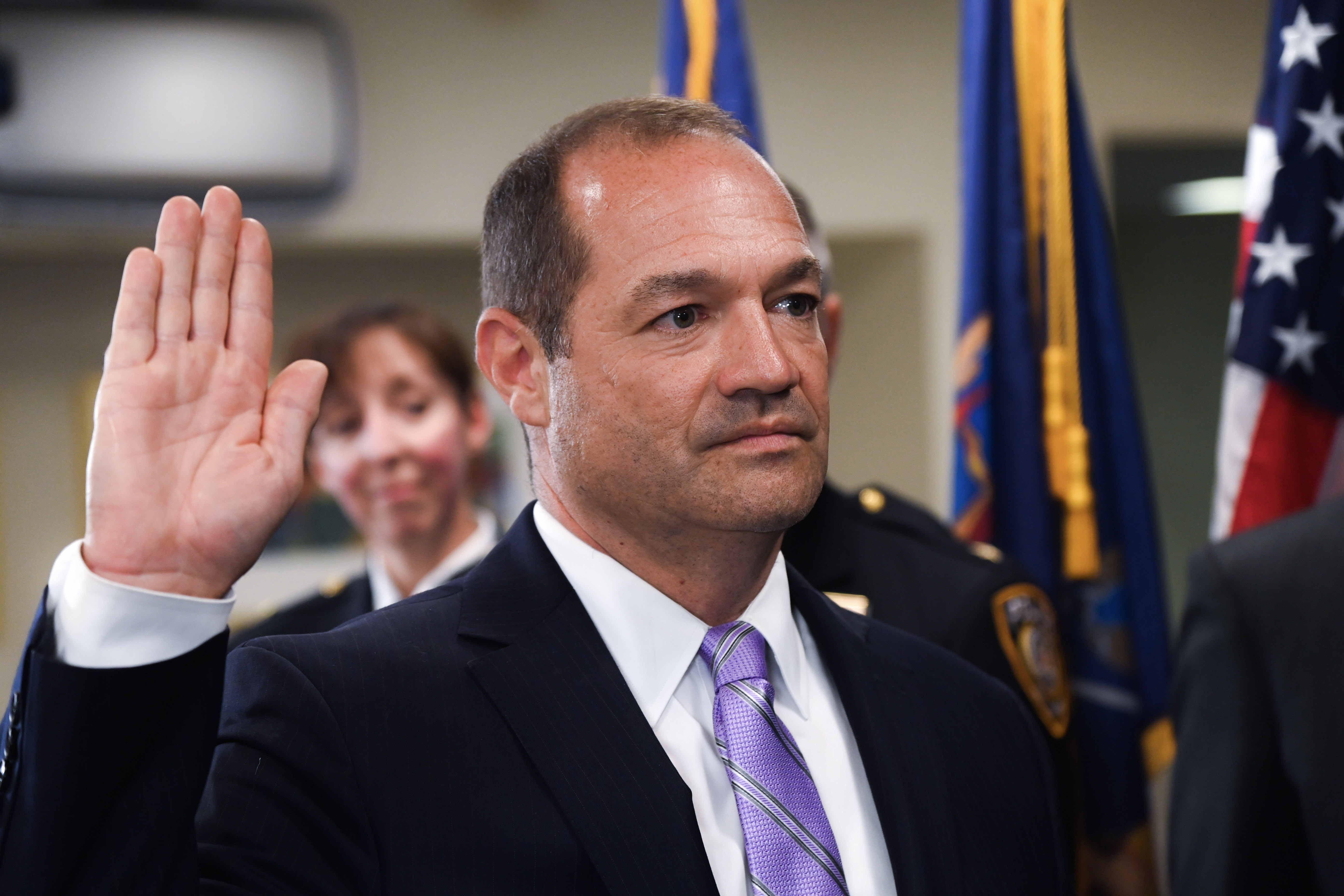 TRANSCRIPT: John Mueller Sworn In as Sixth Chief of MTA Police