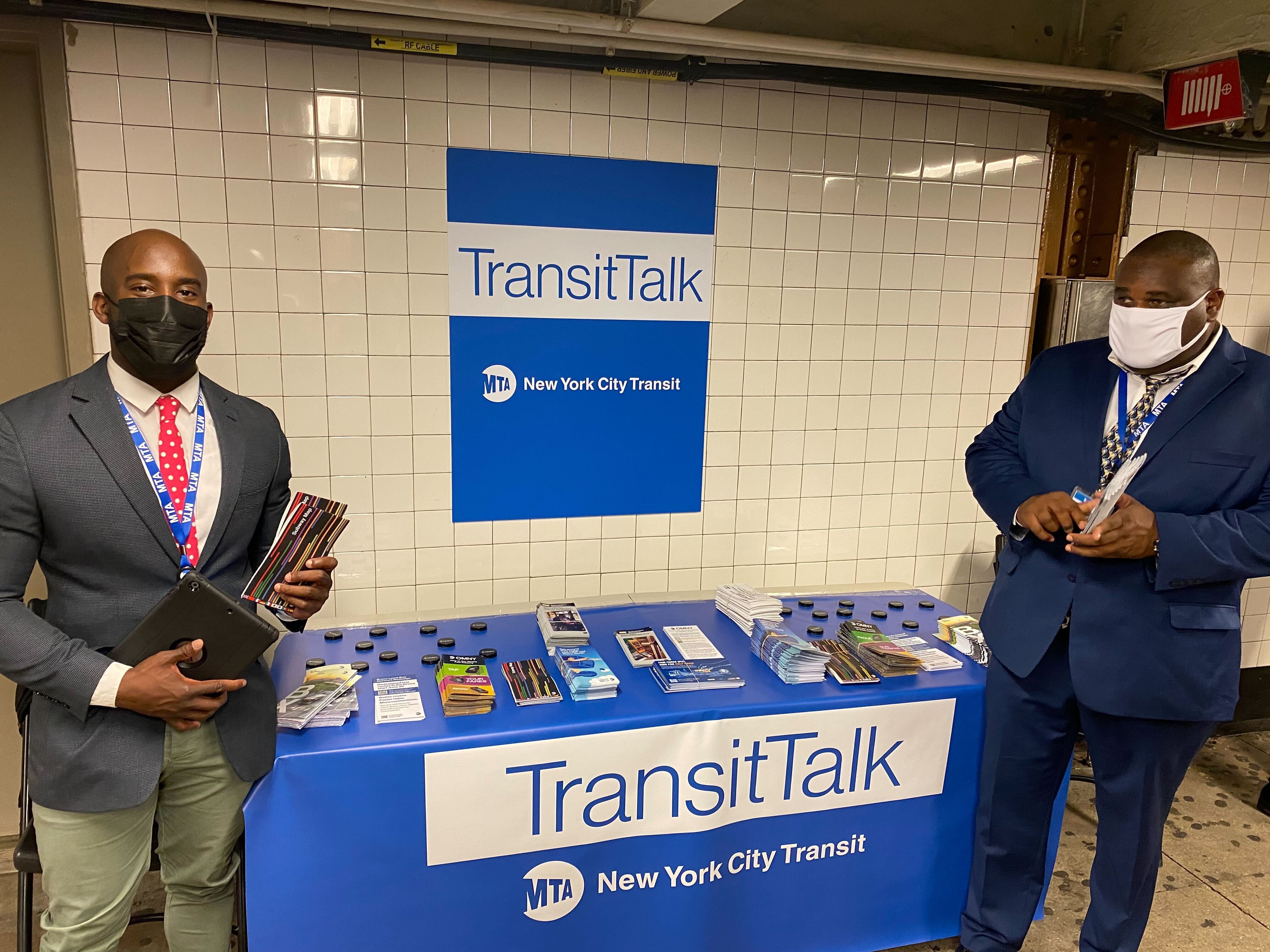 PHOTOS: MTA Hosts First ‘TransitTalk’ Event With Customers at 3 Av-138 St Station