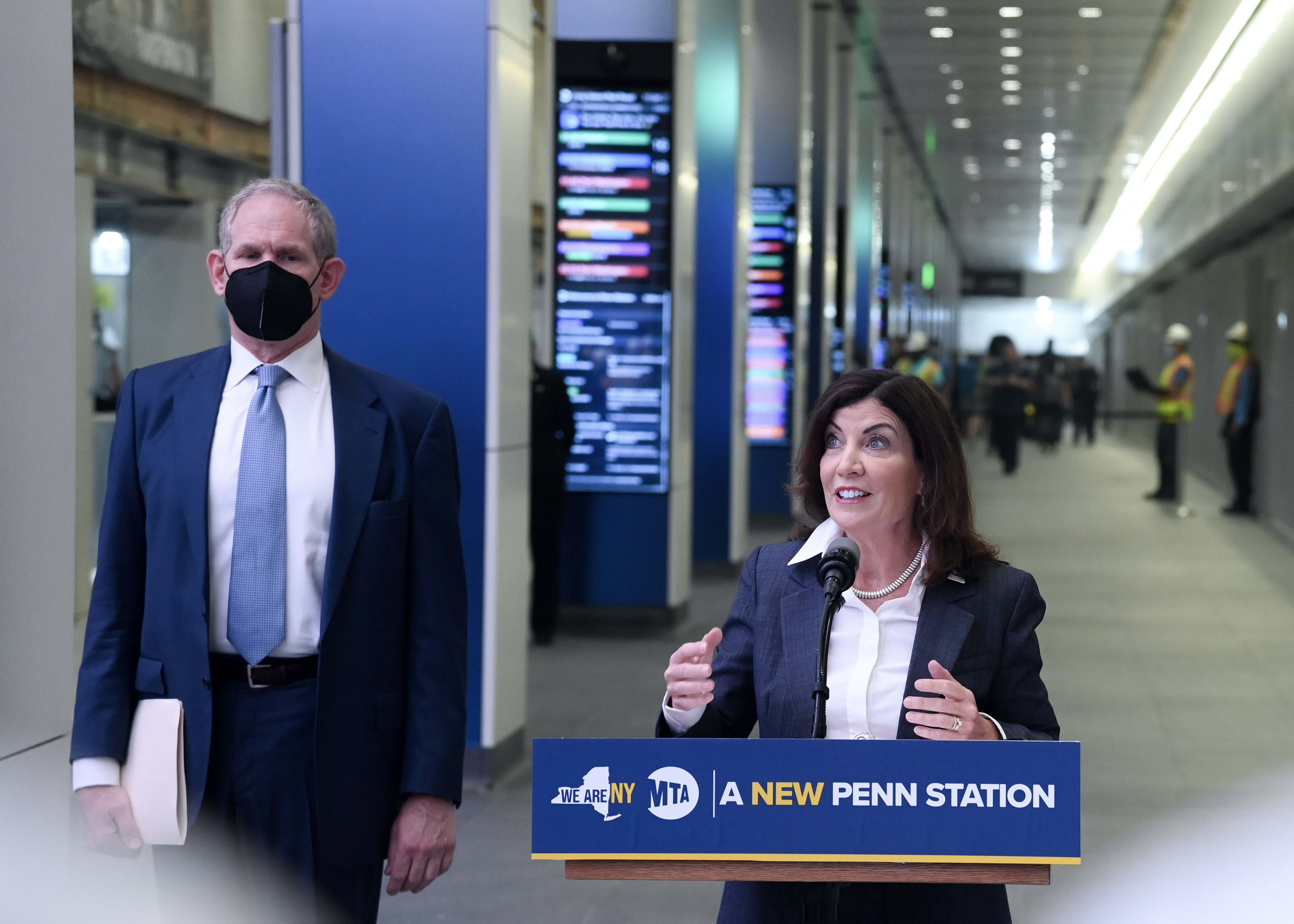 ICYMI: Governor Hochul Reveals Wider, Brighter LIRR Concourse at Penn Station