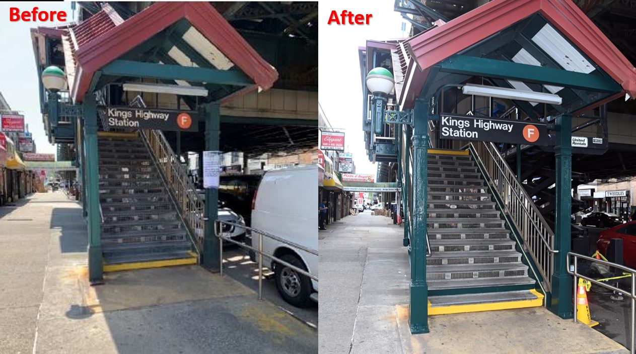 MTA Completes Re-NEW-vation at Kings Highway F Station
