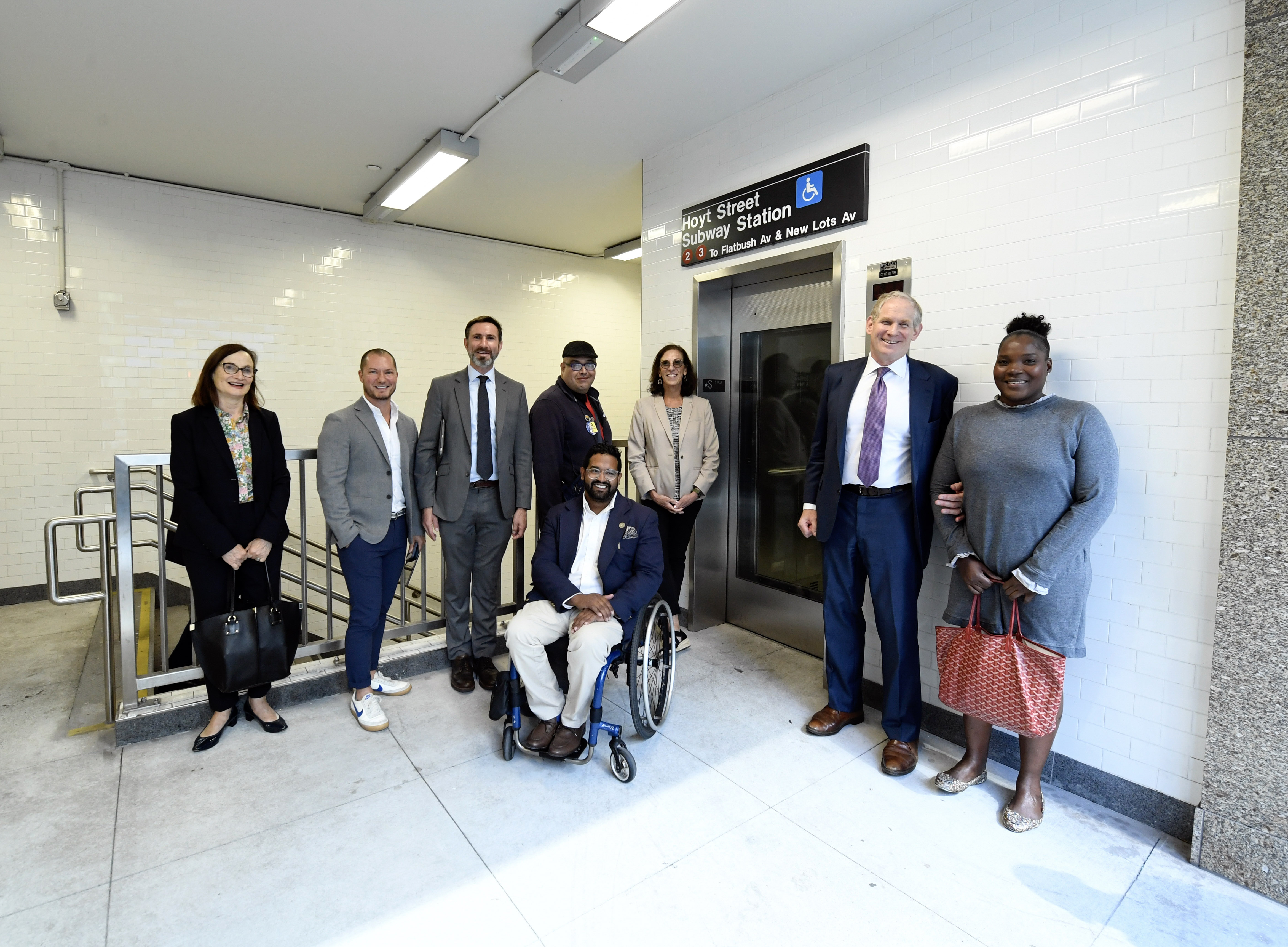 MTA Announces Opening of New, Accessible Hoyt St Subway Station Entrance